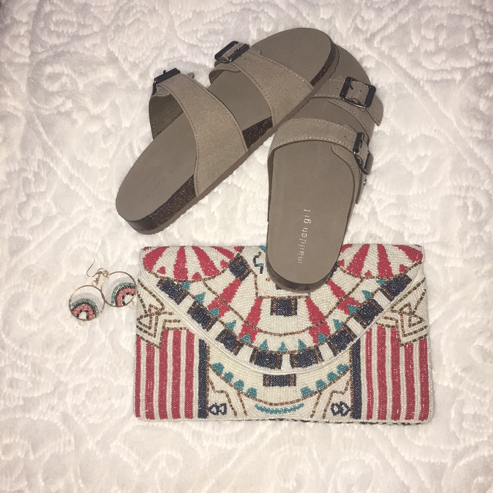 Madden Girl Brando footbed sandals